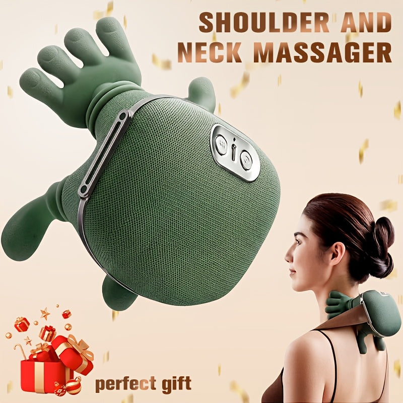 Multifunctional Massager, It Has a Heating Function, Effectively, Relaxes Muscles, And Provides a Soothing Effect. It Is Suitable for Use on The Neck, Shoulders, And Abdomen. The Perfect Gift for Someone. Birthday Gift, Holiday Gift