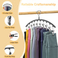 4pcs/2pcs/1pc, Space-saving Curved Hangers, Suitable For Yoga Pants And Leggings - Comes With 10 Closet Organizing Clips, Ideal For Pants And Socks Display In Clothing Stores
